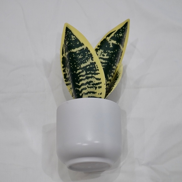 1 PC Fake Snake Plant In Pot Artificial Faux Plant - Picture 8 of 8